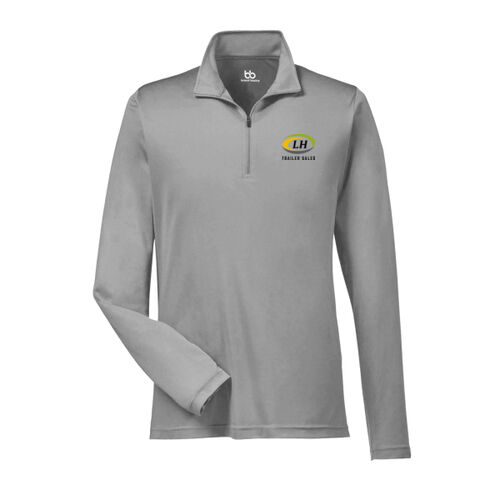 1/4 Zip Performance Top - Grey Thumbnail