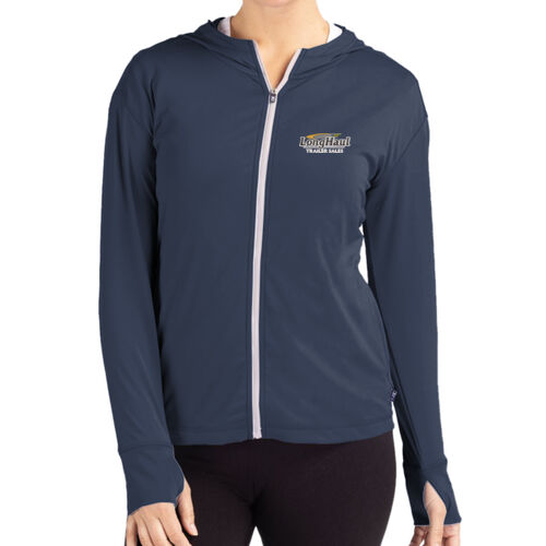 Cutter & Buck Daybreak Eco Recycled Womens Full Zip Hoodie Thumbnail
